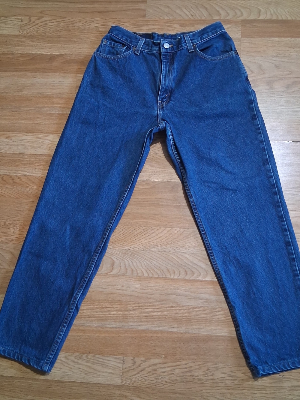 Vintage Levis 550  Blue Denim  Women Jeans - Classic Straight Fit